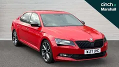 Red Used 2017 Skoda Superb SportLine Hatchback | £11,822 (Good price)