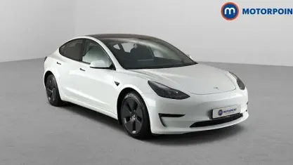 Used Tesla Model 3 Long Range AWD 366 kW (498 HP) 2022 White Sedan