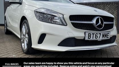 Usado Mercedes A160 102 HP (75 kW) 2017 Branco Citadino