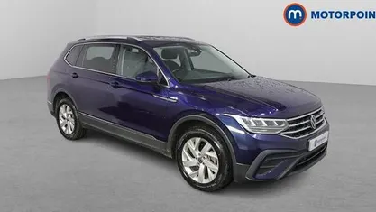 Blue Used 2023 VW Tiguan Allspace Life SUV | £21,699 (Fair price)