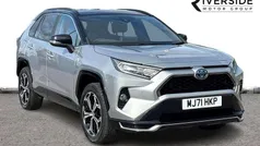 Silver Used 2021 Toyota RAV4 Hybrid SUV | £26,491 (Fair price)
