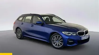 Used BMW 330e M Sport 292 HP (214 kW) 2022 Blue Estate