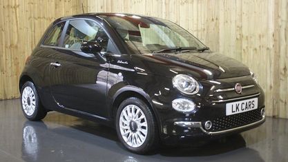 Używany Fiat 500 Dolcevita 70 KM (51 kW) 2022 Czarny Hatchback