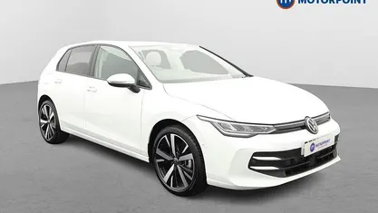 New VW Golf VIII Match 116 HP (85 kW) 2025 White Hatchback