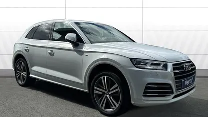 Second-hand Audi Q5 S-Line 190 CP (139 kW) 2019 Alb SUV
