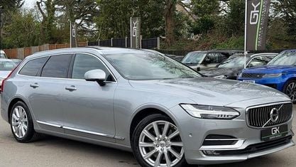 Używany Volvo V90 Inscription 235 KM (172 kW) 2018 Srebrny Kombi