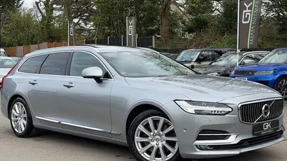 Used Volvo V90 Inscription 235 HP (172 kW) 2018 Silver Estate