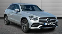 Silver Used 2020 Mercedes GLC220 AMG line SUV | £26,319 (Fair price)