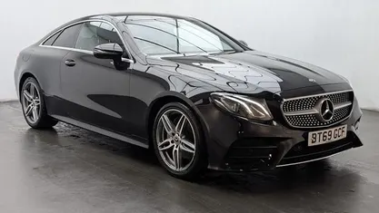 Used Mercedes E220 AMG line 194 HP (142 kW) 2019 Black Coupe