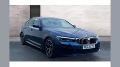 Blue Used 2022 BMW 520 M Sport Sedan | £27,326 (Fair price)