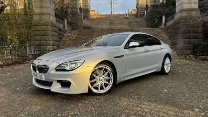 Used BMW 640 M Sport 313 HP (230 kW) 2017 Silver Coupe