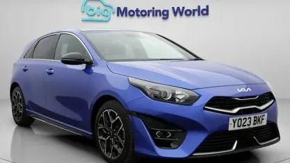 Used Kia Ceed GT-Line 160 HP (117 kW) 2023 Blue Hatchback