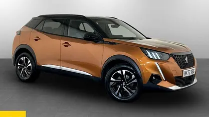 Orange Used 2022 Peugeot 2008 GT SUV | £13,995 (Good price)