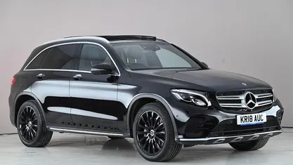 Used Mercedes GLC250 AMG Line Premium 204 HP (150 kW) 2018 Black Estate