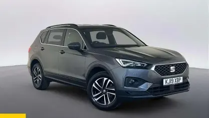 Usado Seat Tarraco 4Drive 150 CV (110 kW) 2019 Gris SUV