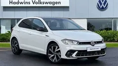 White Used 2022 VW Polo R-line Hatchback | £19,495 (Fair price)