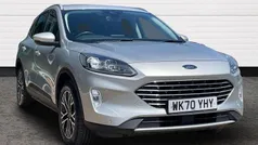 Silver Used 2020 Ford Kuga Titanium SUV | £20,990 (Fair price)