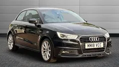 Mythos black Used 2018 Audi A1 S-Line Hatchback | £12,590 (Fair price)