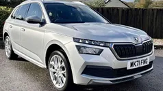 Brilliant silver metallic Used 2021 Skoda Kamiq SE L SUV | £13,995 (Fair price)