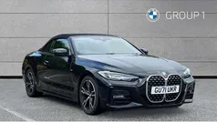 Black Used 2021 BMW 420 M Sport Cabriolet | £28,895 (Good price)