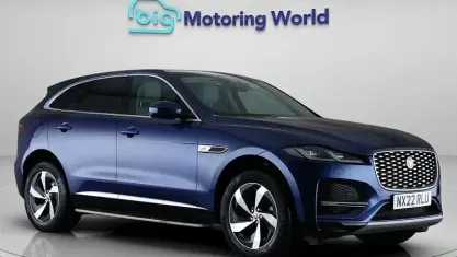 Used Jaguar F-Pace S 204 HP (150 kW) 2022 Blue SUV