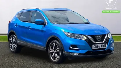 Used Nissan Qashqai N-Connecta 116 HP (85 kW) 2017 Blue SUV