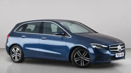 Used Mercedes B180 Executive 136 HP (100 kW) 2020 Blue Hatchback