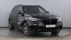 Black sapphire metallic paint Used 2021 BMW X5 M Sport SUV | £43,840 (Fair price)