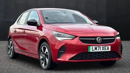 Used Vauxhall Corsa-e 100 kW (136 HP) 2021 Red Hatchback