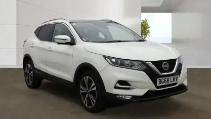 Usado Nissan Qashqai N-Connecta 116 CV (85 kW) 2018 Blanco SUV
