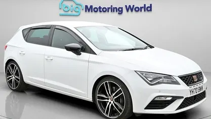 Used Seat Leon Cupra 290 290 HP (213 kW) 2020 White Hatchback