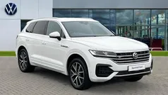 White Used 2020 VW Touareg R-line SUV | £29,188 (Fair price)
