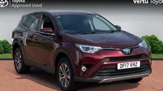 Red Used 2017 Toyota RAV4 Hybrid Business Edition SUV | £14,026 (Good price)