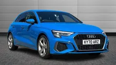 Blue Used 2020 Audi A3 S-Line Hatchback | £21,800 (Fair price)