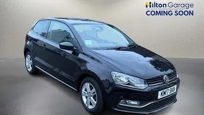 Used VW Polo Edition 90 HP (66 kW) 2017 Black Hatchback