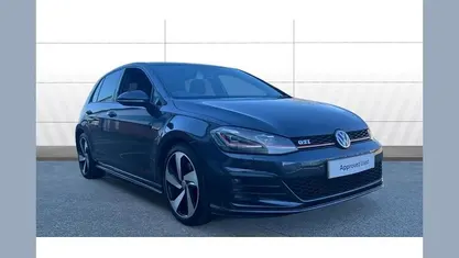 Used VW Golf VII GTI 230 HP (169 kW) 2018 Blue Hatchback