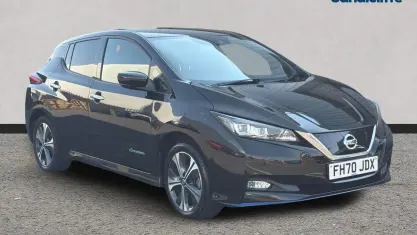 Used Nissan Leaf Tekna 160 kW (218 HP) 2021 Black Hatchback