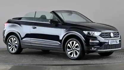 Used VW T-Roc Cabriolet Active 150 HP (110 kW) 2021 Black Cabriolet
