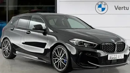Used BMW M135 Comfort Edition 306 HP (225 kW) 2022 Black Hatchback