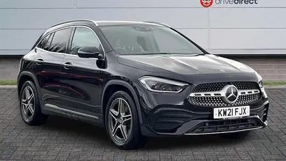 Used Mercedes GLA220 AMG Line Premium Plus 190 HP (139 kW) 2021 Black SUV