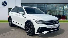 White Used 2021 VW Tiguan R-line SUV | £26,324 (Fair price)