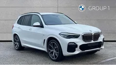 Mineral white Used 2019 BMW X5 M Sport SUV | £36,558 (Fair price)
