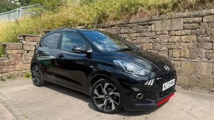 Used Hyundai i10 N Line 101 HP (74 kW) 2023 Black Hatchback