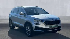 Brilliant silver metallic Used 2024 Skoda Karoq SE L SUV | £22,520 (Fair price)