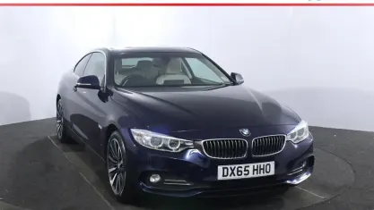 Used BMW 420 Luxury Line 190 HP (139 kW) 2015 Blue Coupe
