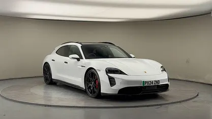 Used Porsche Taycan Performance Package 439 kW (598 HP) 2023 Carrara white Estate