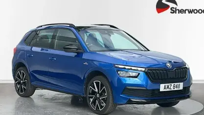Used Skoda Kamiq Monte Carlo 110 HP (80 kW) 2023 Blue SUV