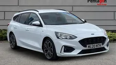 White Used 2020 Ford Focus ST-Line X Estate | £12,495 (Fair price)