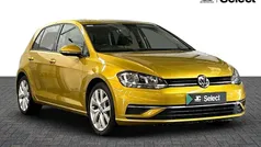Yellow Used 2017 VW Golf VII SE Hatchback | £10,600 (Fair price)