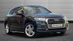 Blue Used 2018 Audi Q5 S-Line SUV | £22,950 (Fair price)